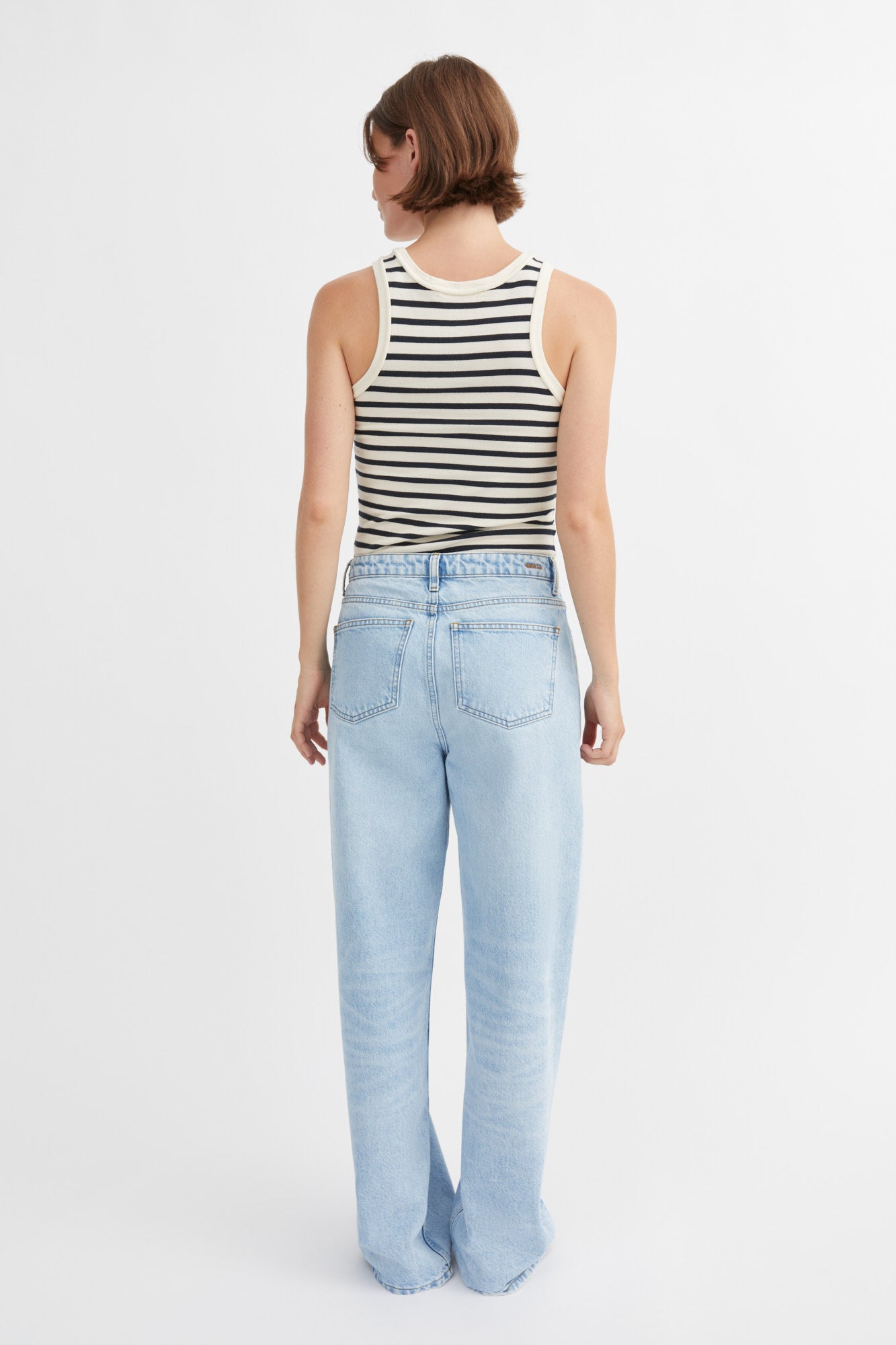 Skall Studio Loui tank top Tank top Dark navy/White stripe